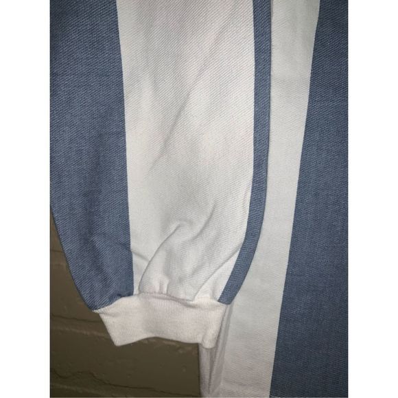 Vintage 1990s FLUID striped hoodie LARGE  - Picture 7 of 11